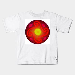 Dacian solar symbol Kids T-Shirt